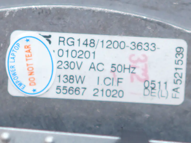 Wentylator Ebmpapst RG148/1200-3633-010201