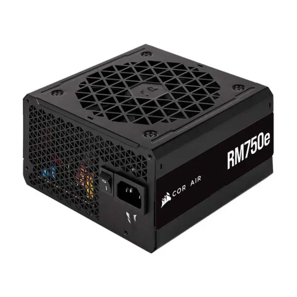 Cors Air Pc Power Supplies Rm750e 750w Zasilacz Gold Full Module Niski poziom hałasu wentylatora Start Stop Smart Wake-up Rps0147