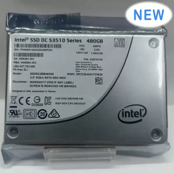 Dysk SSD z serii Intel S3510