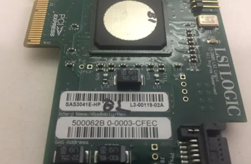 LSI SAS3041E-HP 4-portowa karta PCI-E 4X SAS SATA2 SATA Array