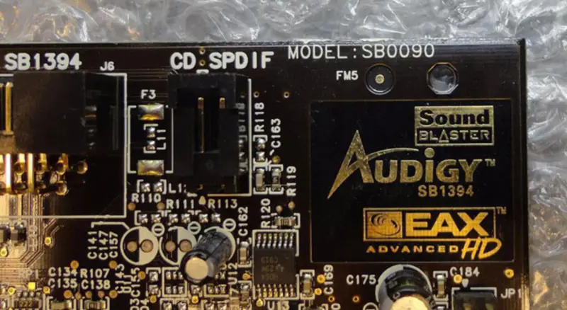 Karta dźwiękowa Creative Sound Blaster Audigy SB0090 5.1 Channel PCI