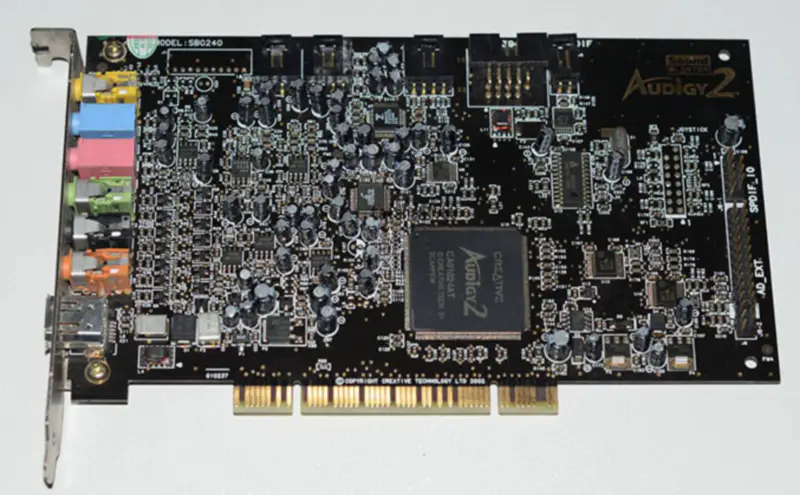 Karta dźwiękowa Creative Sound Blaster Audigy 2 SB0240 7.1 Channel PCI