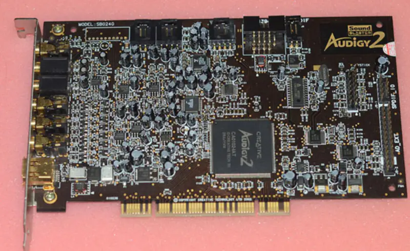 Karta dźwiękowa Creative Sound Blaster Audigy 2 SB0240 7.1 Channel PCI