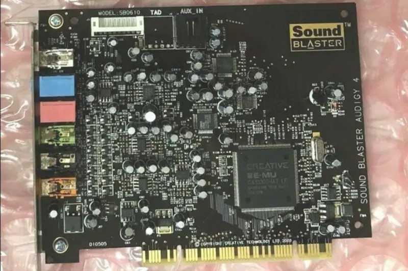 Karta dźwiękowa Creative Sound Blaster Audigy 4 Value SB0610 z kanałem 7.1