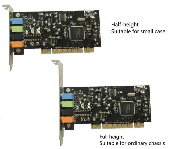 Karta dźwiękowa Creative Sound Blaster SB1070 5.1 Channel PCI