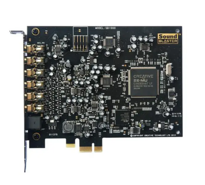 Karta dźwiękowa Creative Sound Blaster Audigy5 SB1550 A5 7.1 PCI-E 1x