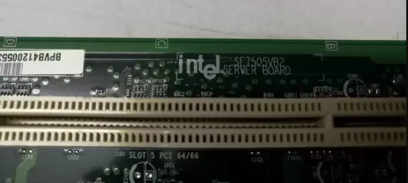 Intel SE7505VB2 604 interfejs Płyta główna do serwerów Dual Xeon