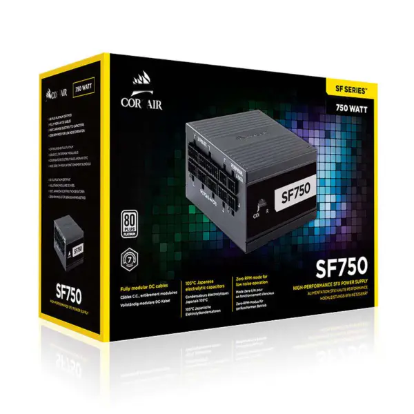 Zasilacz do komputera Cors Air Series 600w Sf600 Sfx Pfc Sf750 750w