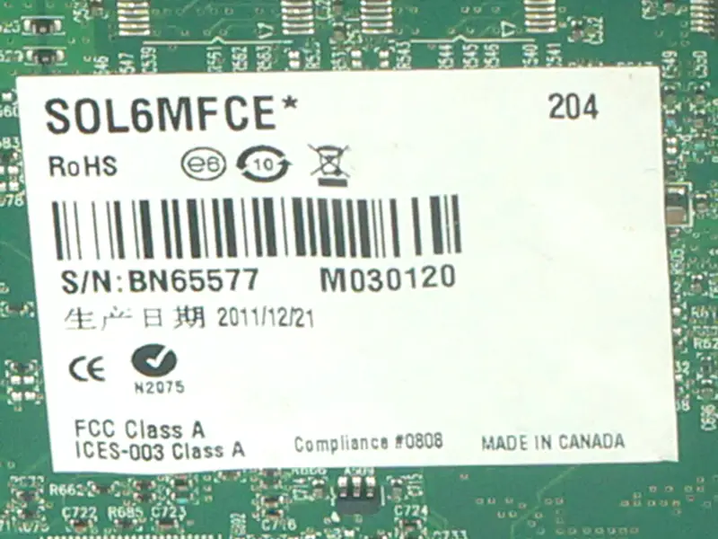 Karta akwizycji obrazu Matrox SOL6MFCE Y7239-0201