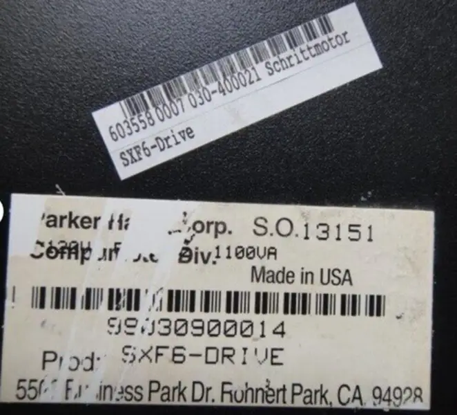 Sterownik PARKER SXF6-DRIVE