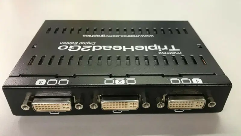 Matrox TripleHead2Go Digital T2G-D3D-IF Adapter do wielu wyświetlaczy