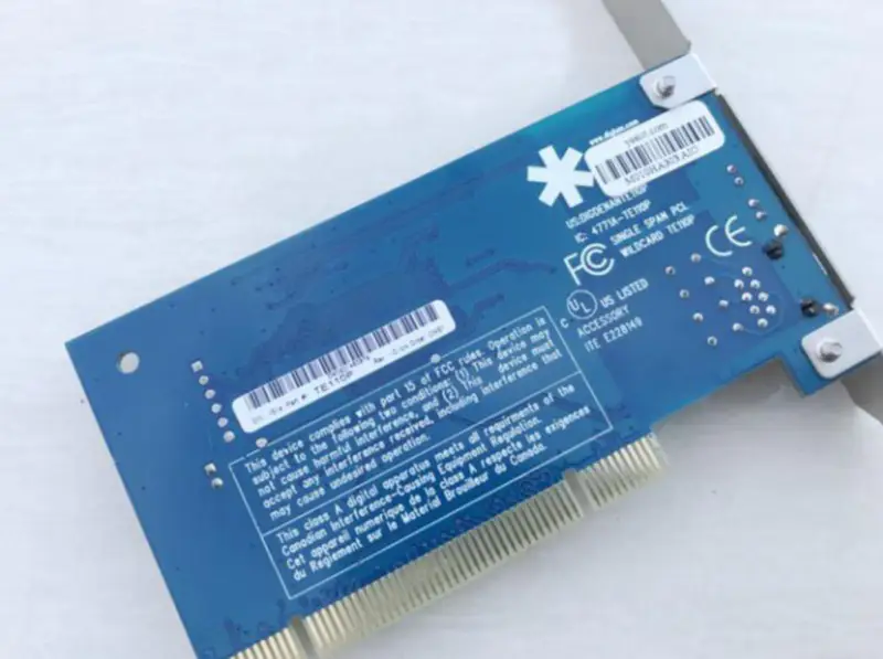 Karta Asterisk E1 TE110P Cyfrowa 1-portowa karta Asterisk Karta Asterisk E1/T1/J1 Pojedynczy port