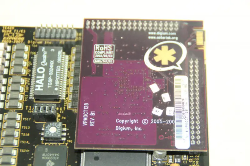 4-portowa karta cyfrowa Asterisk TE420P TE420 z portem E1/T1 PCI-Express