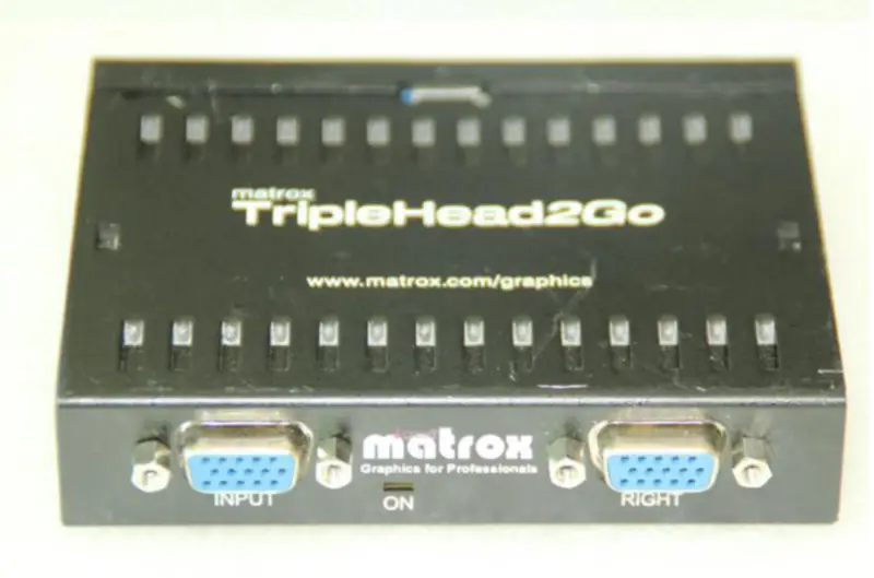 Cyfrowy adapter Multi-Display Matrox TripleHead2Go