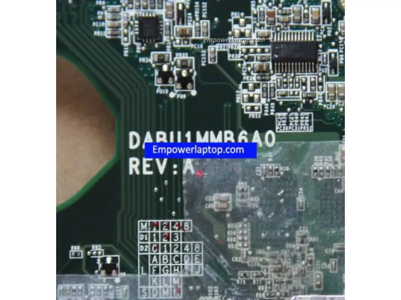 Toshiba U305 A000014060 DABU1MMB6A0 GM945 płyta główna