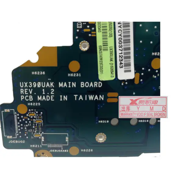 Płyta główna ASUS ZenBook 3 UX390 UX390U UX390UA UX390UAK