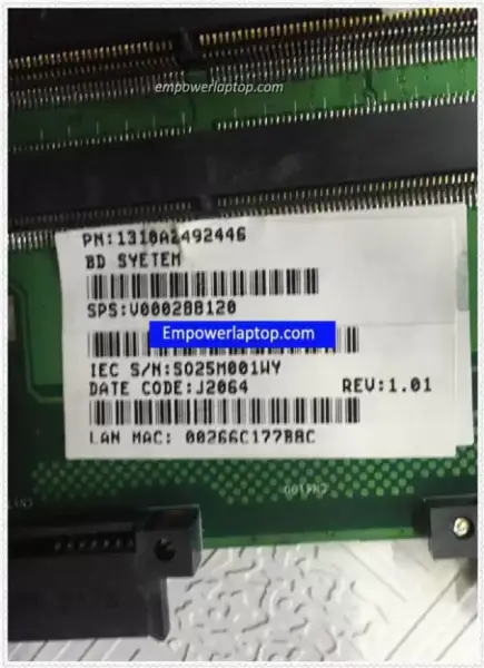 Płyta główna Toshiba Satellite P875 GL10FG 6050A2492401