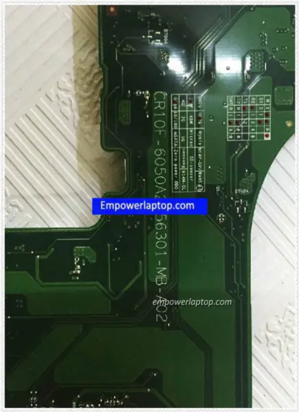 Płyta główna Toshiba V000318090 CR10F-6050A2556301-MB-A02