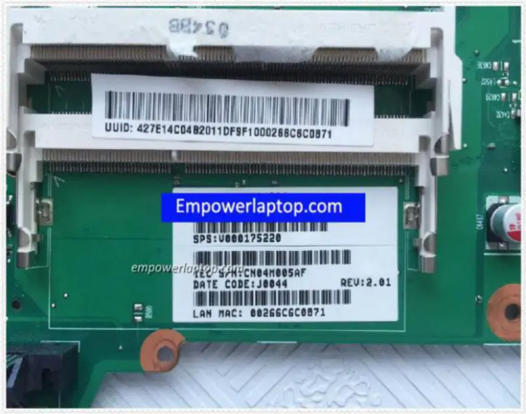 Płyta główna Toshiba L510 V000175220