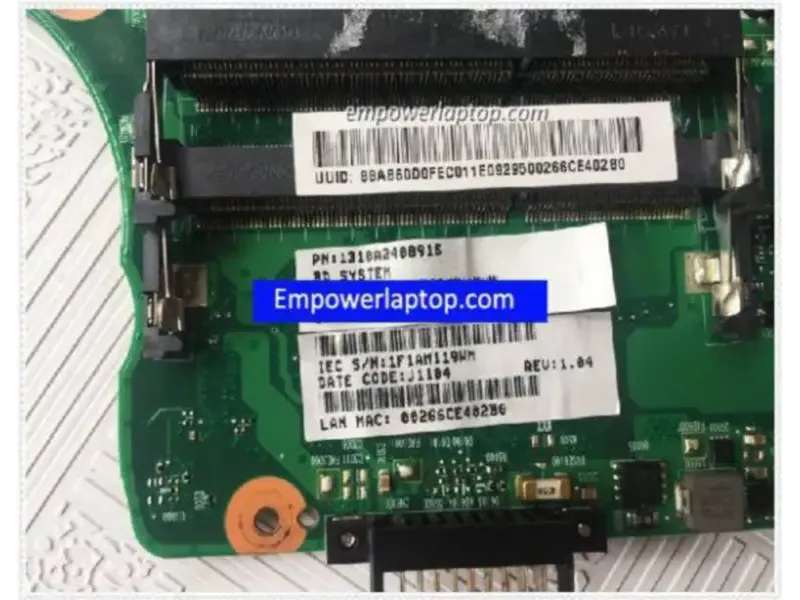 Toshiba V000225130 Satellite C655 C650D płyta główna
