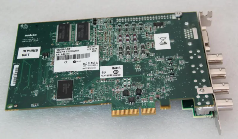 MATROX V10 Y7231-03 VI07IAOA/F* Karta PCIE DAQ