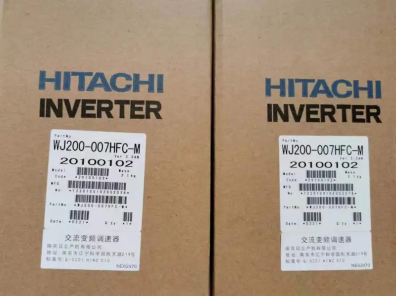 FALOWNIK HITACHI WJ200-007HFC-M 0.75KW NOWY