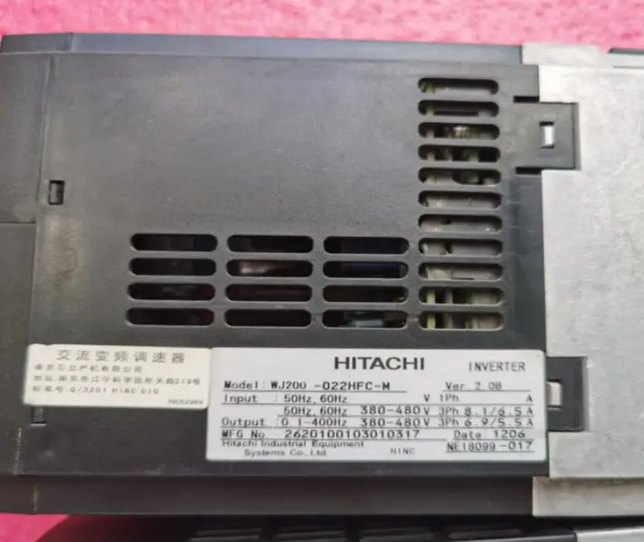 FALOWNIK HITACHI WJ200-022HFC-M 2.2KW NOWY