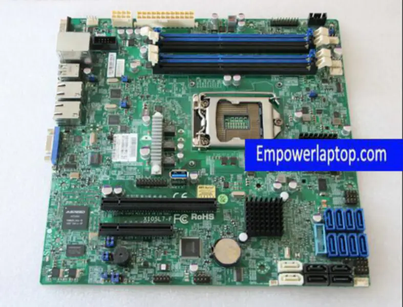 Supermicro X10SL7-F C222 LGA 1150 pojedyncza płyta główna do serwerów obsługująca V2 V3 V4 CPU SAS