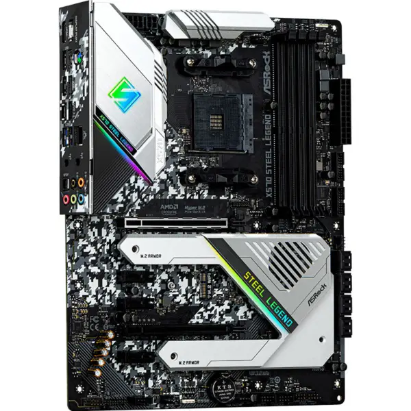 ASROCK X570 STEEL LEGEND Płyta główna ATX AMD X570 DDR4 128G AM4