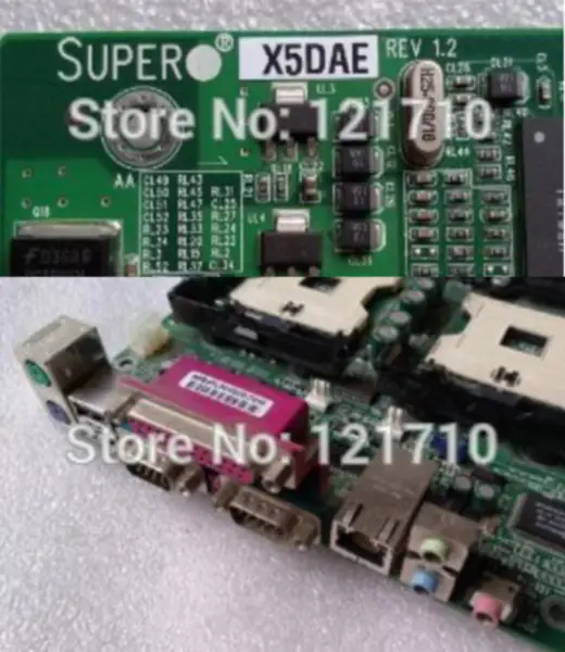 Supermicro X5DAE REV 1.2 dual 604 socket Płyta do urządzeń przemysłowych