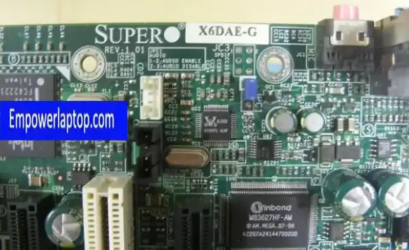 Płyta główna SuperMicro X6DAE-G 800 FSB do stacji roboczych z dwoma gniazdami PCI-E