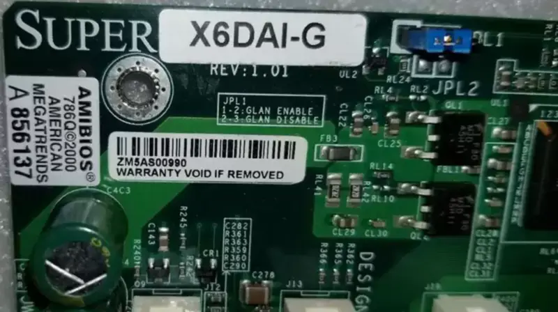 Płyta główna SuperMicro X6DAI-G Socket 604 Dual Xeon 800 FSB