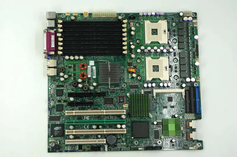 SuperMicro X6DH3-G2 8-portowa płyta główna z interfejsem SAS do serwerów RAID duplex 604
