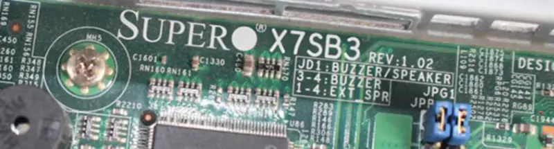 Płyta główna serwera SuperMicro X7SB3 REV 1.02