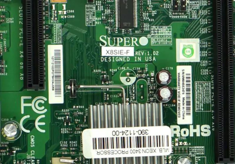 Płyta główna SuperMicro X8SIE-F LGA1156 Single Server S3420 Chipset 6 gniazd pamięci Dual Gigabit LAN