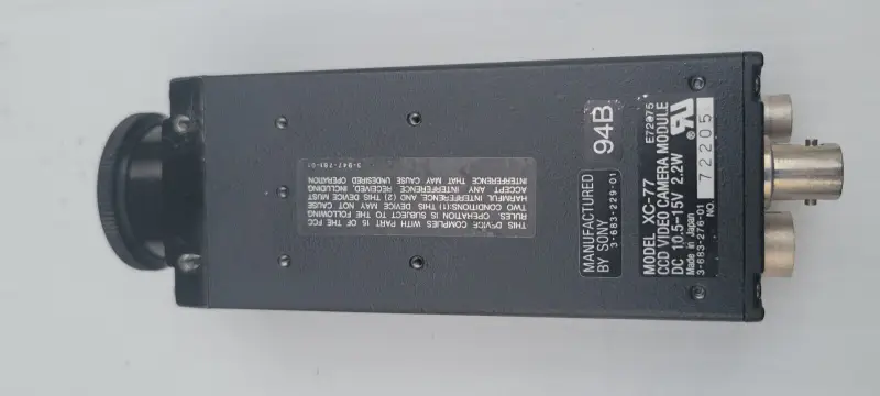 Monochromatyczna kamera przemysłowa CCD SONY XC-77