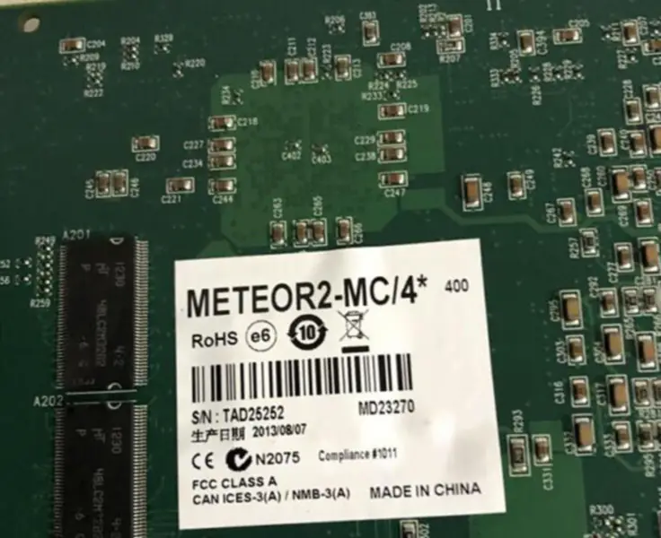 Przemysłowa płyta główna Matrox METEOR2-MC/4* Y751-04 REV.A