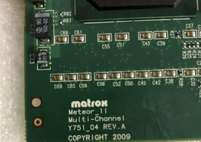 Przemysłowa płyta główna Matrox METEOR2-MC/4* Y751-04 REV.A