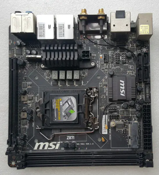 Płyta główna MSI Z87I LGA1150 DDR3 32GB Mini-ITX