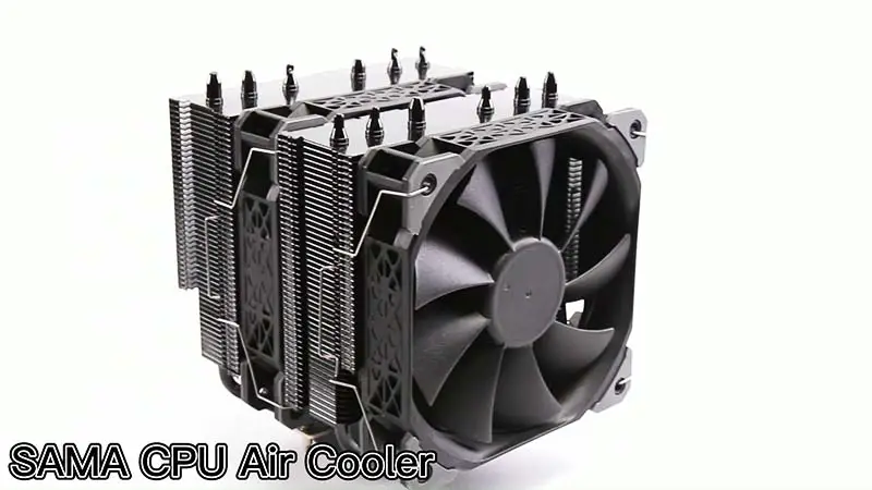Wentylator chłodzący Cpu Air Cooler Led do obudowy komputera