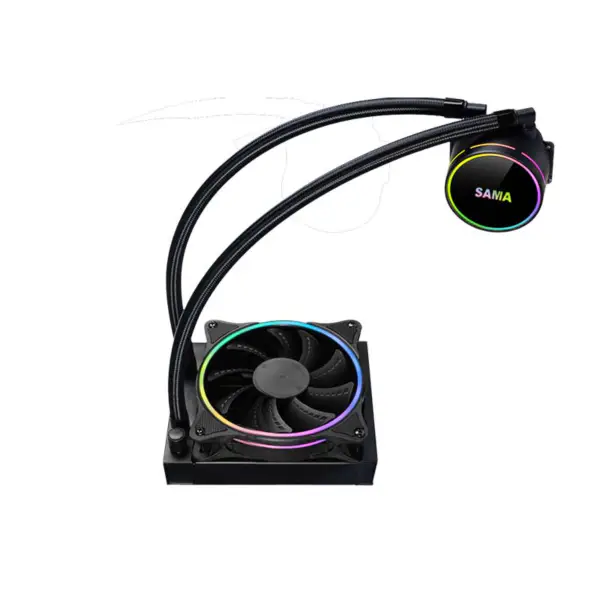 Sama 120mm Radiator Rainbow Pc Para Cpu Rgb Chłodnica cieczy Blok komputerowy Chłodnice wodne Cpu