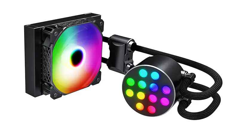Sama 120mm Radiator Rainbow Pc Para Cpu Rgb Chłodnica Cieczy Blok Komputer Cpu Chłodnice Wody I Systemy Chłodzenia Dla Pc Cpu