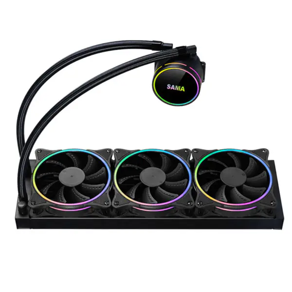 Sama 360mm Radiator Rainbow Pc Para Cpu Rgb Chłodnica cieczy Blok komputerowy Chłodnice wodne Cpu