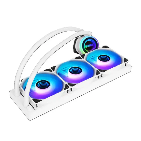 Sama 360mm Radiator Biały Wysokowydajne chłodzenie wodne procesora do obudowy komputera