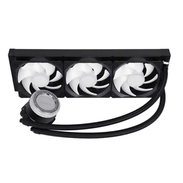 Sama 36cm Aio Cpu Cooler Radiator Miedź Wyświetlacz Woda Chłodzenie cieczą Pc Cpu Cooler Rgb Glow Z Niższym Poziomem Hałasu Pompa