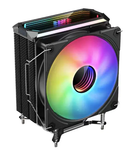 Sama 5 Heat Pipes Cpu Cooler 120mm Pwm 4 Pin Pc Radiator Cichy Dla Intel Lga 1700 1200 1150 1151 1155 Amd Am4 Am5 Cpu Cooling F