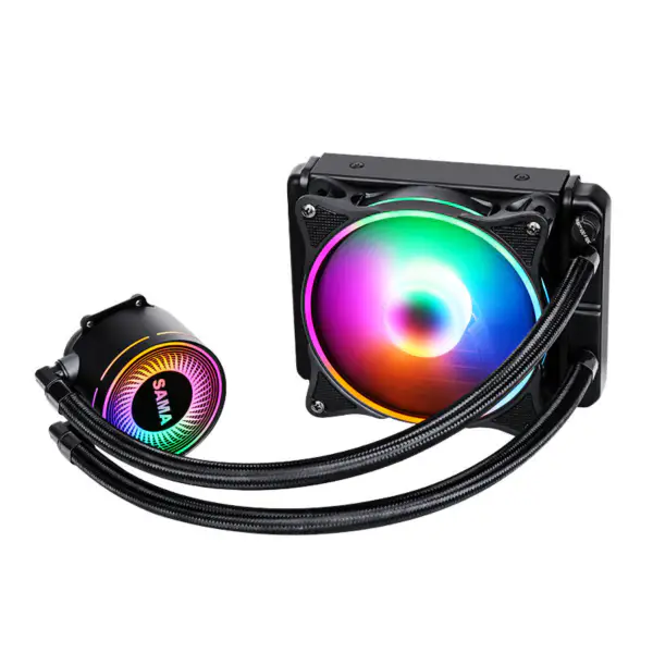 Sama Aio Cpu 120mm Radiator Radiator cieczy Rgb Cooler Cpu Chłodzenie wodne Radiator PC Gaming
