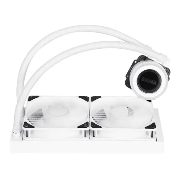 Sama Aio Cpu 240mm Radiator Biały Czarny Radiator Ciecz Rgb Cooler Cpu Pc Procesor Komputerowy Chłodzenie Wodne Radiator Pc Gaming