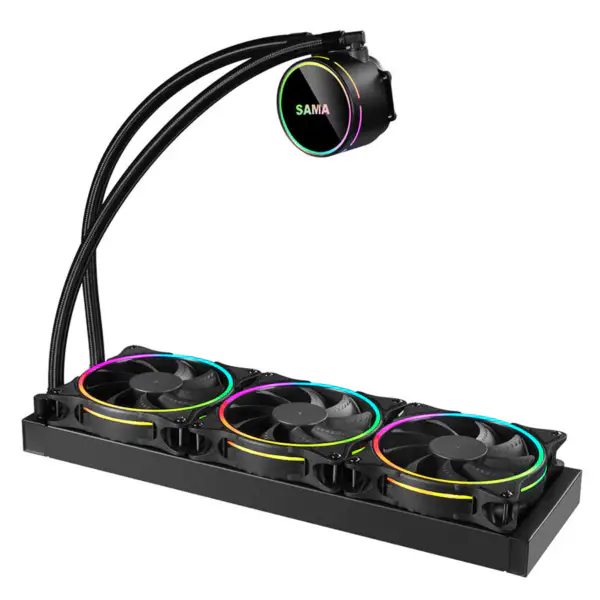 Sama Aio Cpu 360mm Radiator Radiator cieczy Rgb Cooler Cpu Chłodzenie wodne Radiator PC Gaming