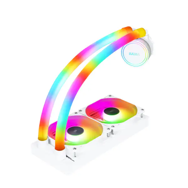 Sama Aio Liquid Cooling 240mm Argb Fan Heatsink Pc Water Cooling